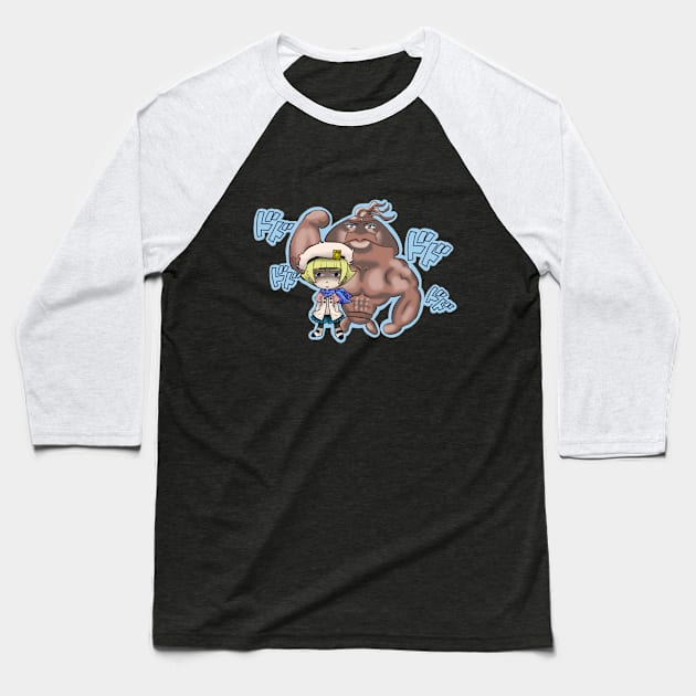 Macktaro & Funghi Platinum - Bizarre Detective Baseball T-Shirt by ShionS3